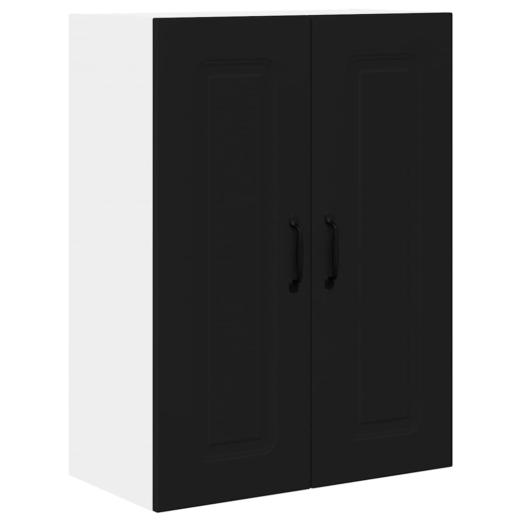 Kitchen Wall Cabinet Black 60 x 31 x 80 cm Engineered Wood